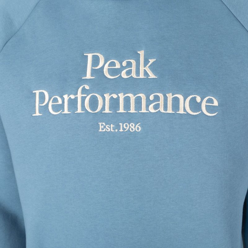 Мъжки суитшърт за трекинг Peak Performance Original Hood navy blue G77756260 3