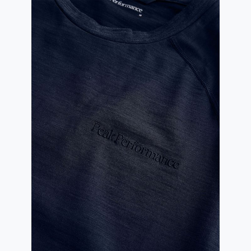 Мъжка термоактивна блуза Peak Performance Magic Crew blue shadow 4