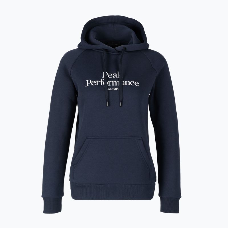 Мъжки суитшърт за трекинг Peak Performance Original Hood navy blue G77747010 4