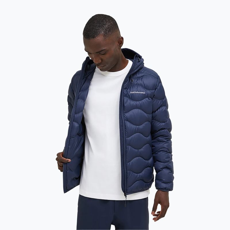 Мъжко пухено яке Peak Performance Helium Down Hood navy blue G77849020 3