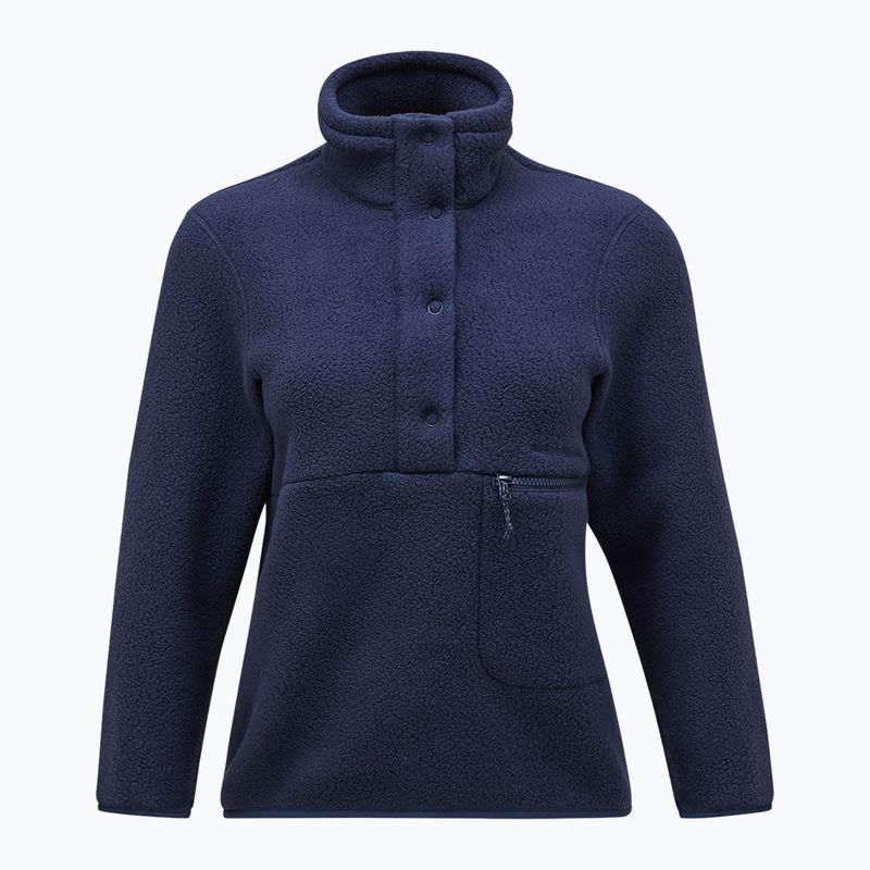 Дамски суитшърт Peak Performance Fleece W Fleece Snap T-Neck 2N3 neck 3