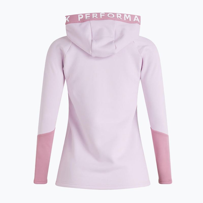 Дамски потник Peak Performance Rider Zip Hood trekking sweatshirt pink G78834070 2