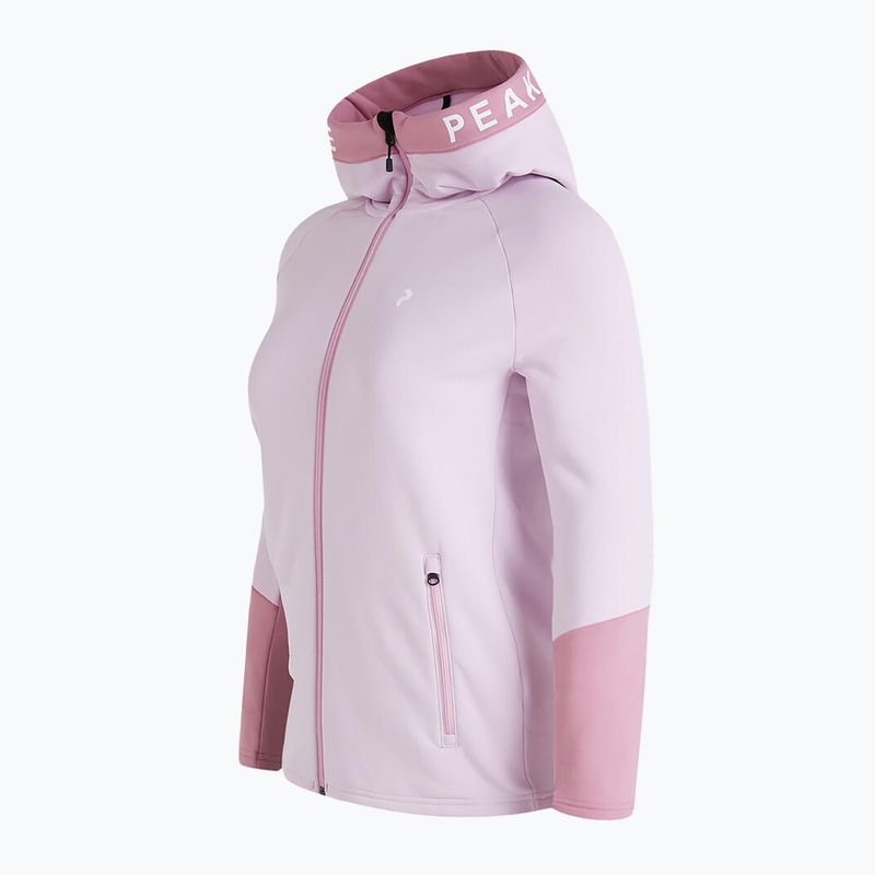 Дамски потник Peak Performance Rider Zip Hood trekking sweatshirt pink G78834070 3