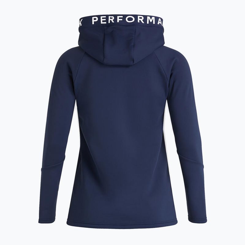 Дамски суитшърт Performance Rider Zip Hood тъмно синьо G78834010 2