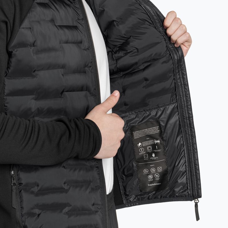 Мъжко яке Peak Performance Argon Hybrid Hood Jacket black 6