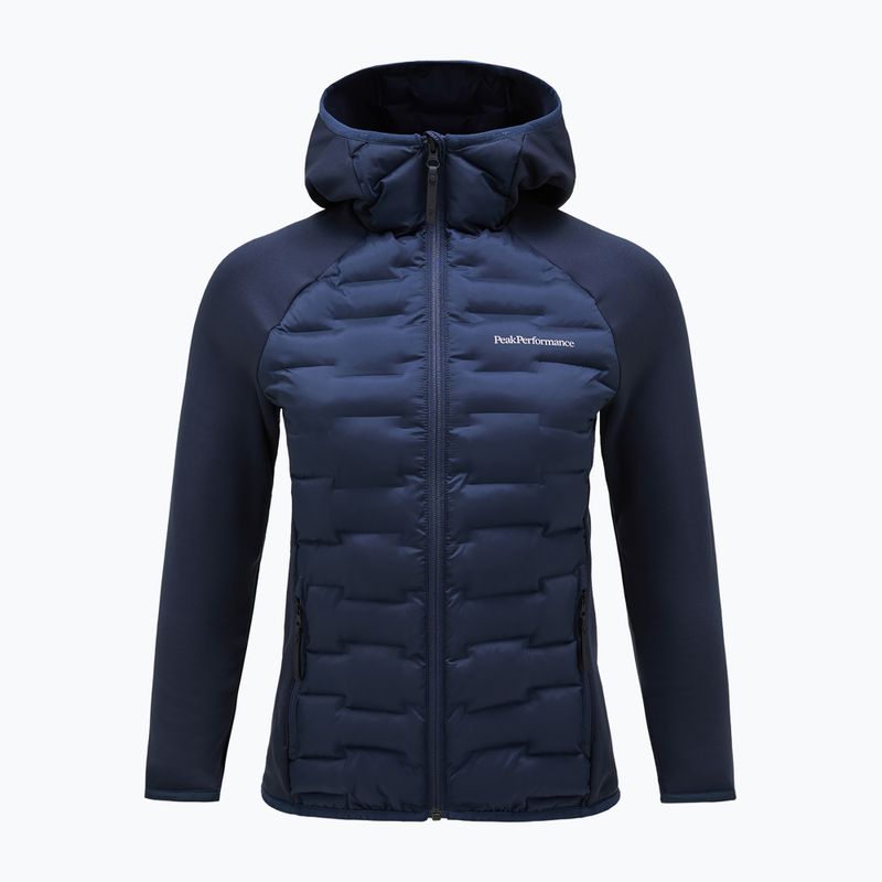 Дамско яке Peak Performance Argon Hybrid Hood blue shadow
