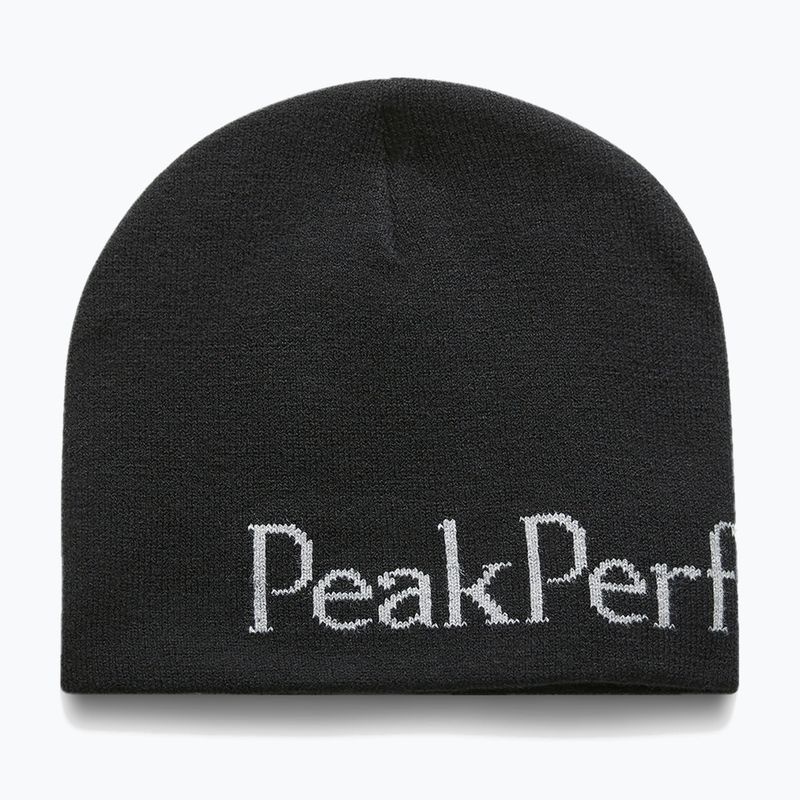 Зимна шапка Peak Performance PP черно/ит сиво