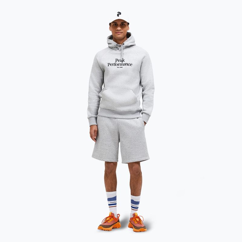 Мъжки суитшърт Peak Performance Original Hoodie med grey melange 2