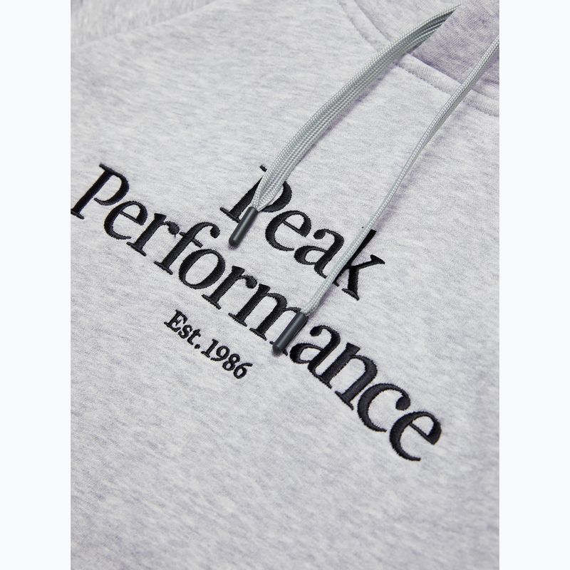 Мъжки суитчър с качулка Peak Performance Original med grey melange 6