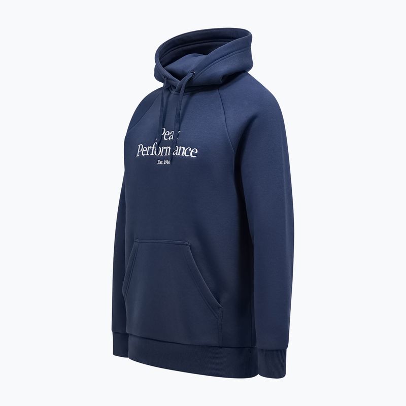 Мъжки суитшърт Peak Performance Original Hood blue shadow 2