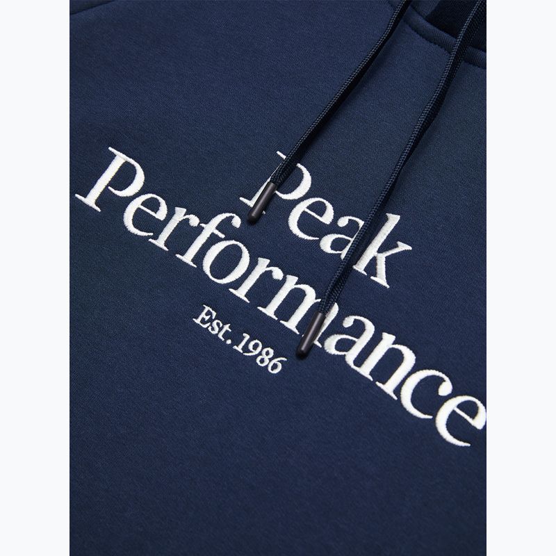 Мъжки суитшърт Peak Performance Original Hood blue shadow 4