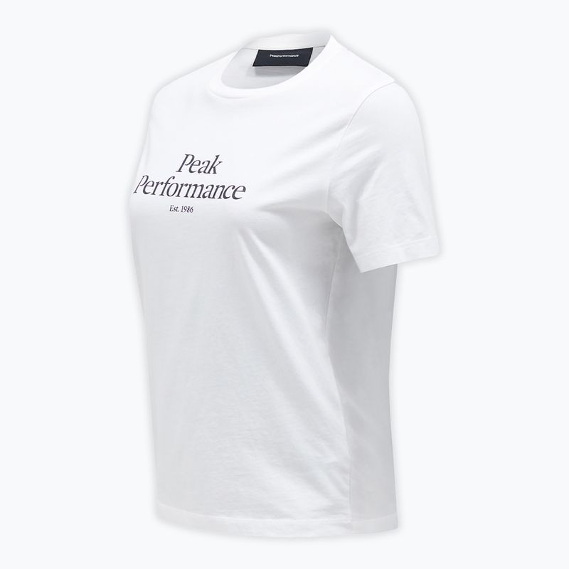 Дамска тениска Peak Performance Original Tee off white 2