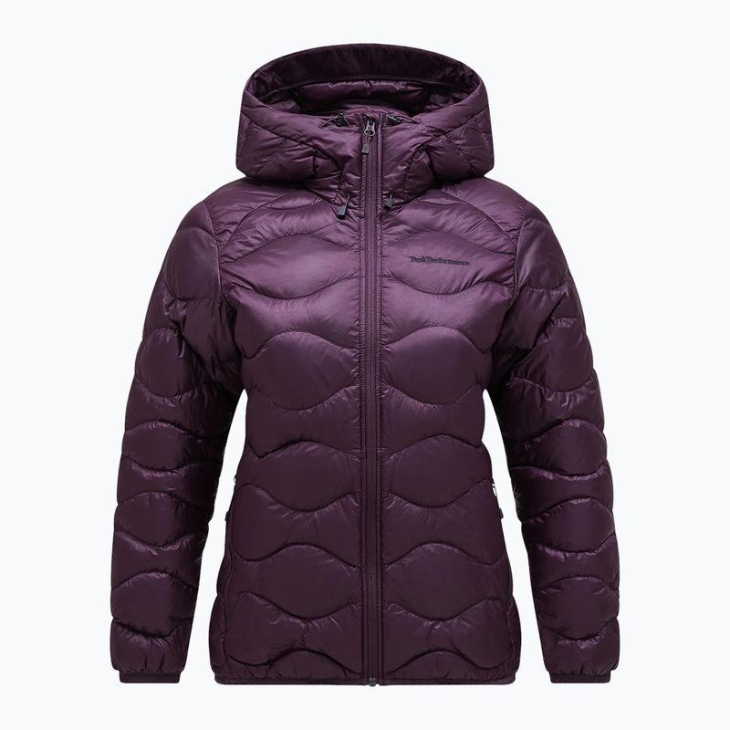 Дамско пухено яке Peak Performance Helium Down Hood mystic purple 4