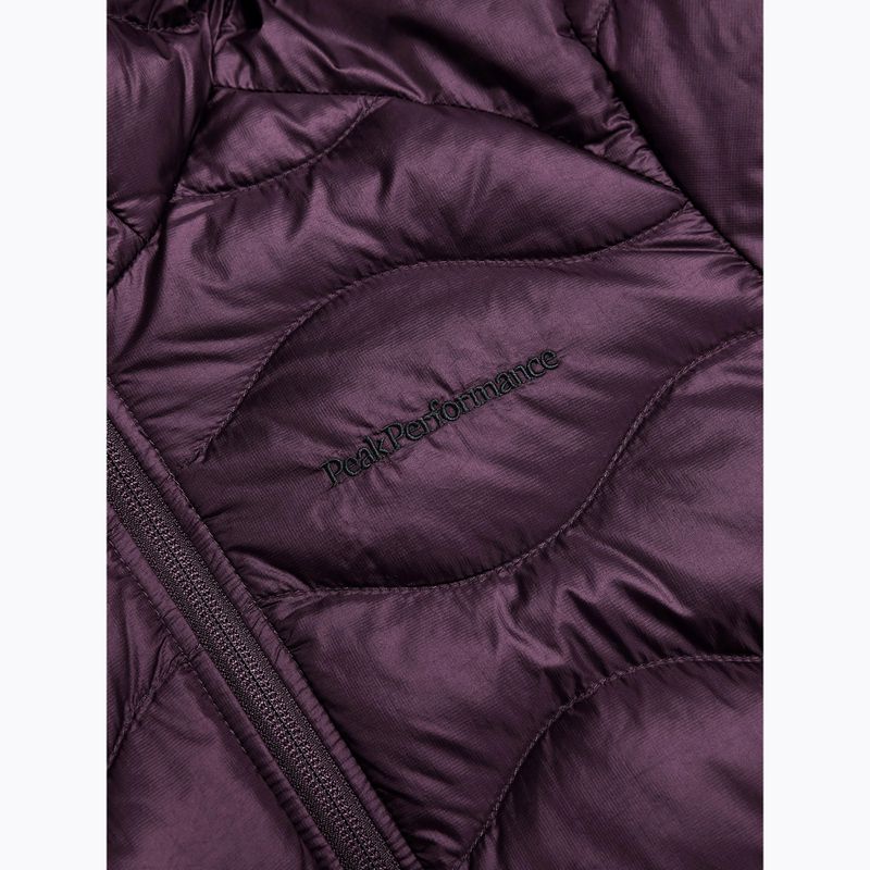 Дамско пухено яке Peak Performance Helium Down Hood mystic purple 6