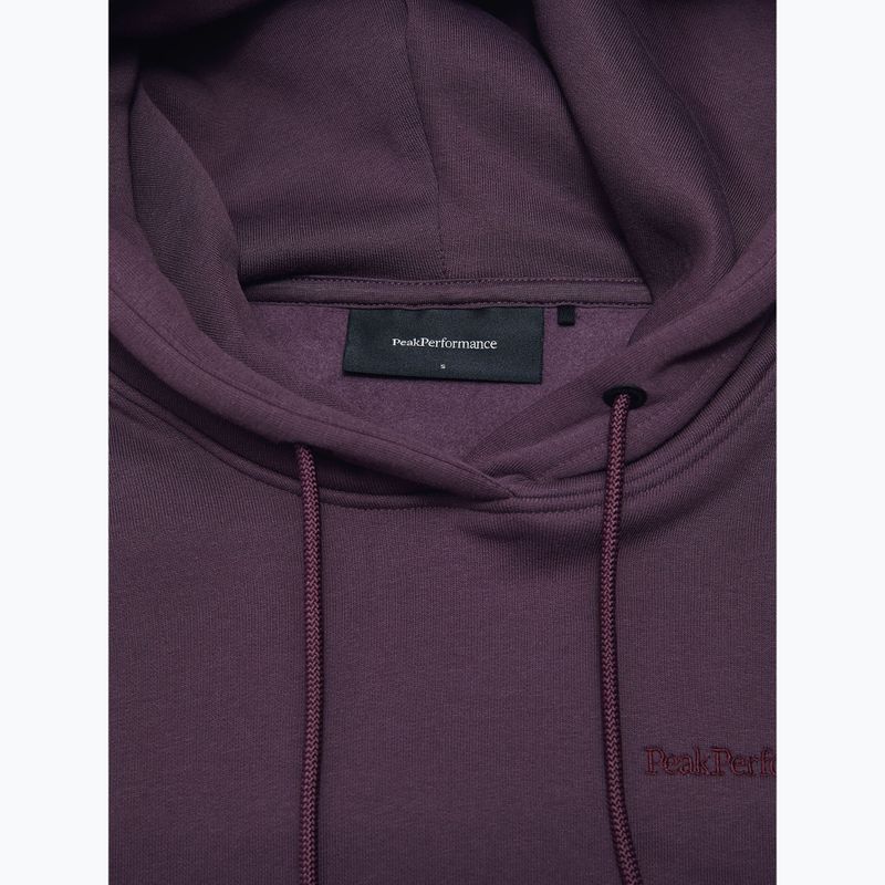 Дамски суитшърт Peak Performance Original Small Logo Hood mystic purple 6