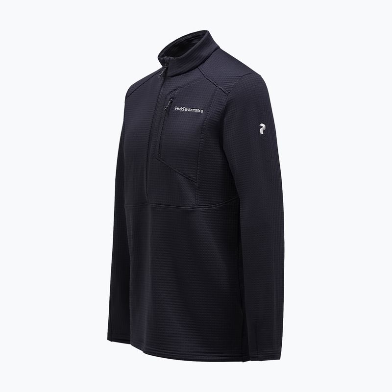 Мъжки поларен суитшърт Peak Performance Trail Polartec Power Grid Half Zip black 6