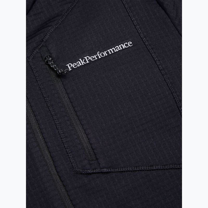 Мъжки поларен суитшърт Peak Performance Trail Polartec Power Grid Half Zip black 7
