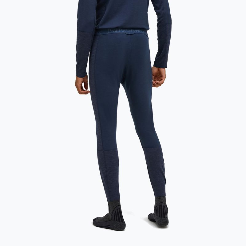 Мъжки термоактивни панталони Peak Performance Magic Long John blue shadow 2