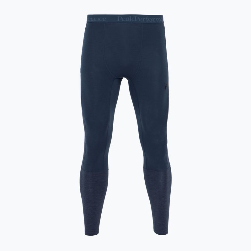 Мъжки термоактивни панталони Peak Performance Magic Long John blue shadow