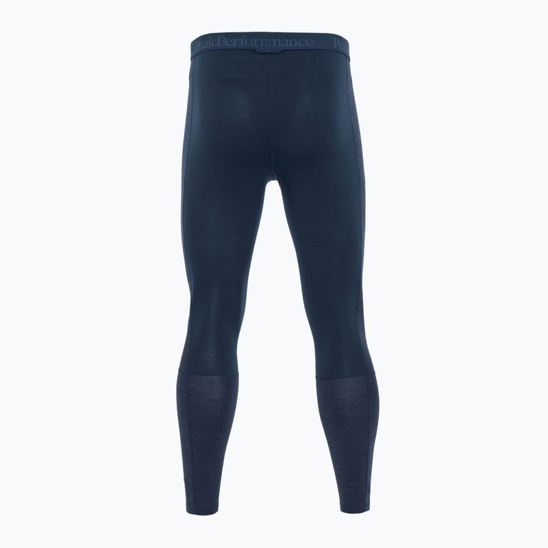 Мъжки активни панталони Peak Performance Magic Long John blue shadow 2