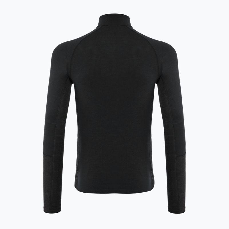 Мъжка термо блуза с дълъг ръкав Peak Performance Magic Half Zip black 2