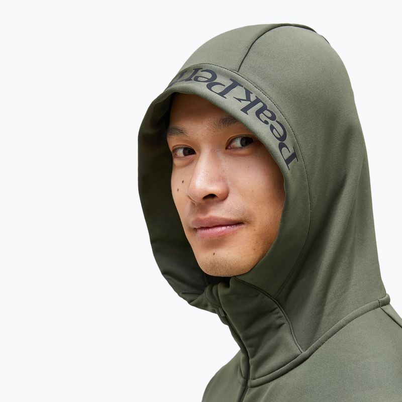 Мъжки суитшърт Peak Performance Rider Tech Zip Hood pine needle 3