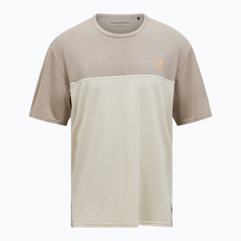 Мъжка тениска Peak Performance Trail Wool Blend avid beige/sand fog