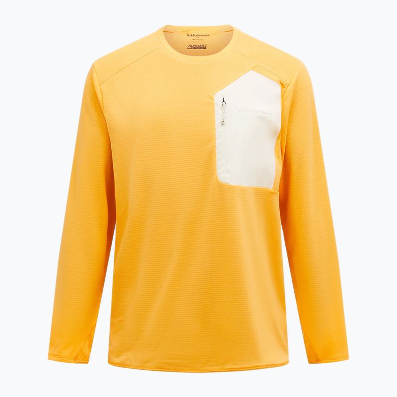 Мъжки суитшърт Peak Performance Freelight Polartec Grid blazing orange 5