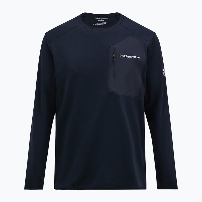 Мъжки суитшърт Peak Performance Freelight Polartec Grid black 4
