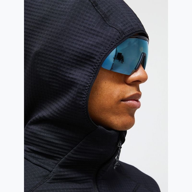 Мъжки поларен суитшърт Peak Performance Trail Polartec Power Grid Half Zip Hood black 3