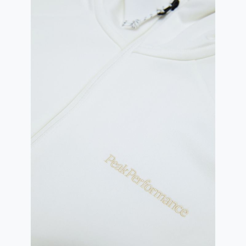 Дамски суитшърт за трекинг Peak Performance Light Zip Hood off white 6