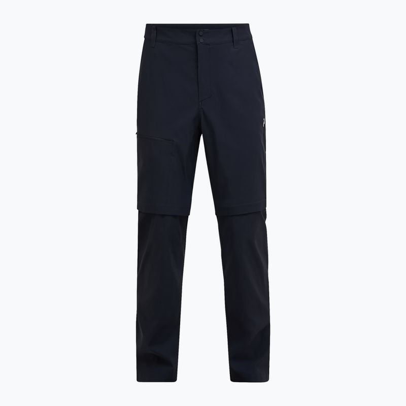 Мъжки панталони за трекинг Peak Performance Iconiq Zip black