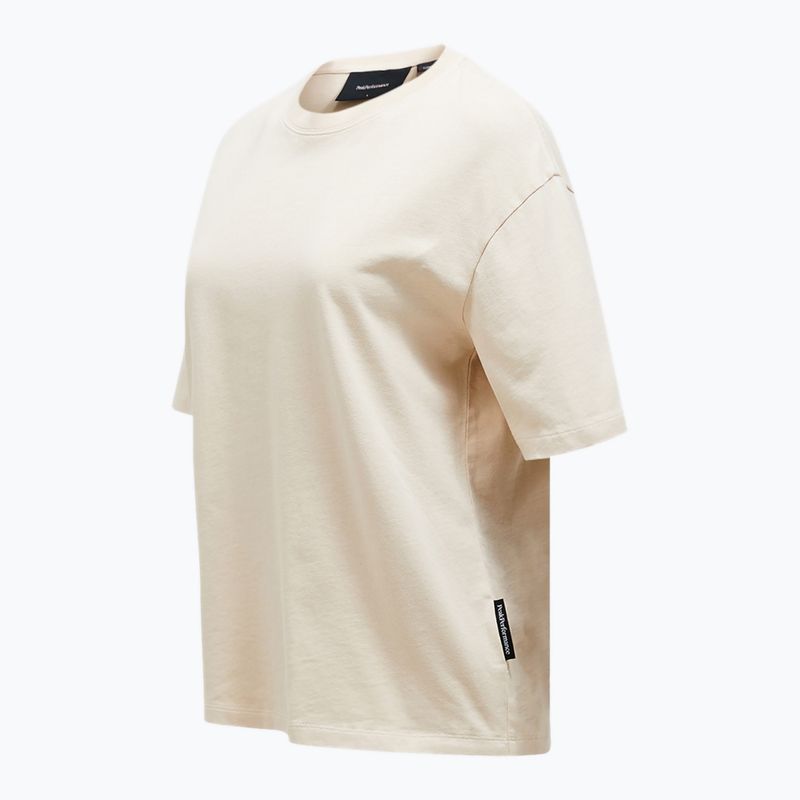 Дамска тениска Peak Performance Heavy Cotton avid beige 3