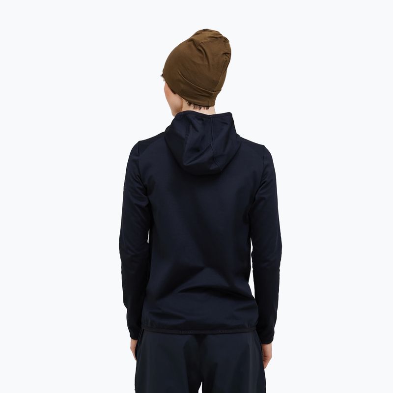 Дамски суитшърт за трекинг Peak Performance Light Zip Hood black 2