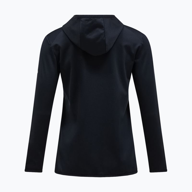 Дамски суитшърт за трекинг Peak Performance Light Zip Hood black 5