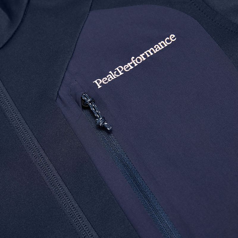 Дамски суитшърт Peak Performance Utility Light Zip blue shadow 4