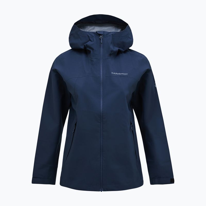 Дамско яке Peak Performance Trail Hipe Shell Jacket blue shadow