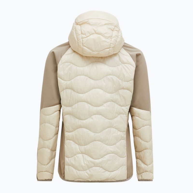 Мъжко яке Peak Performance Helium Down Hybrid sand fog/sand fog melange 2