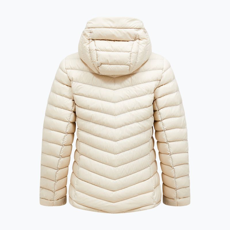 Дамско пухено яке Peak Performance Frost Down Hood Jacket Sand Fog 2