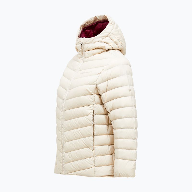 Дамско пухено яке Peak Performance Frost Down Hood Jacket Sand Fog 3