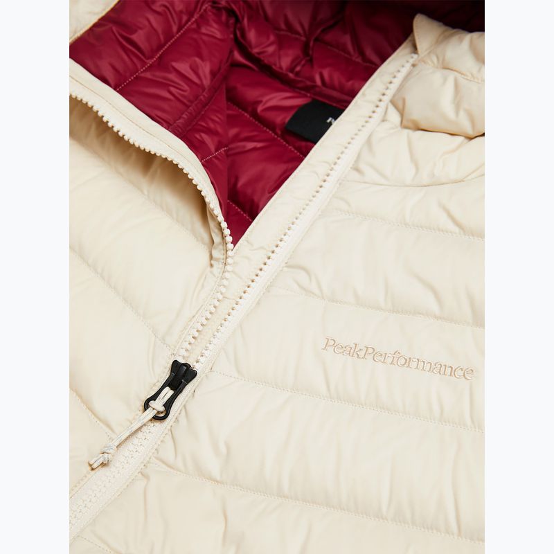 Дамско пухено яке Peak Performance Frost Down Hood Jacket Sand Fog 4