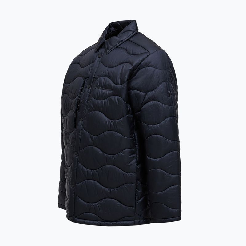 Мъжко пухено яке Peak Performance Helium Synthetic Overshirt Black 3