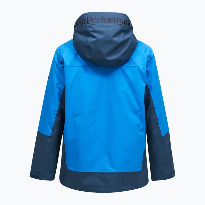 Мъжко скиорско яке Peak Performance Rider Tech Insulated azure ascent/mountain lake 2