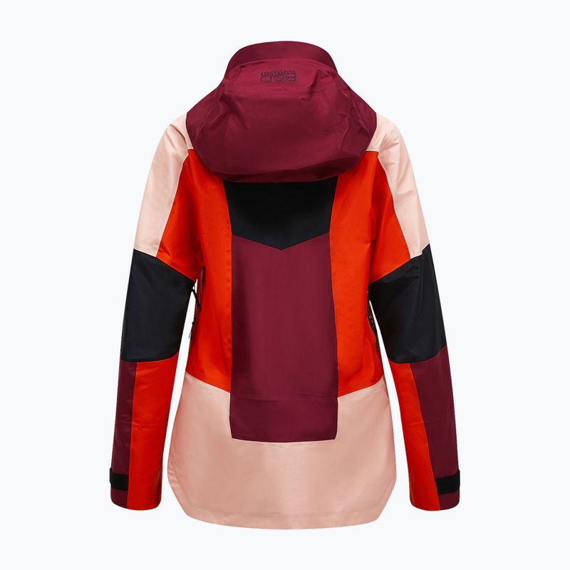 Дамско скиорско яке Peak Performance Vertical Gore-Tex Pro Jacket peach fuzz/vertical zenith 2
