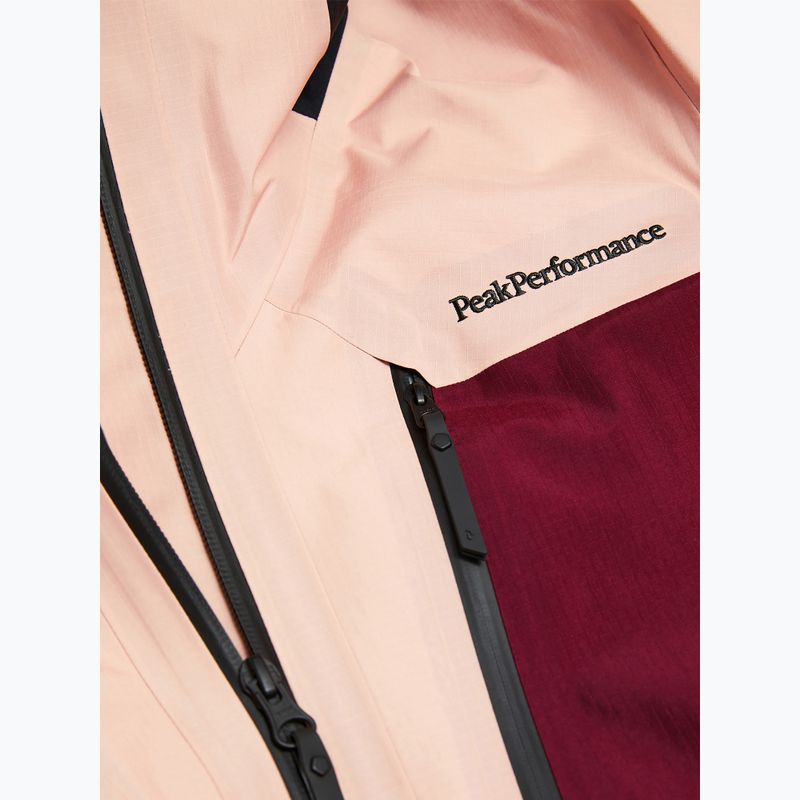 Дамско скиорско яке Peak Performance Vertical Gore-Tex Pro Jacket peach fuzz/vertical zenith 4