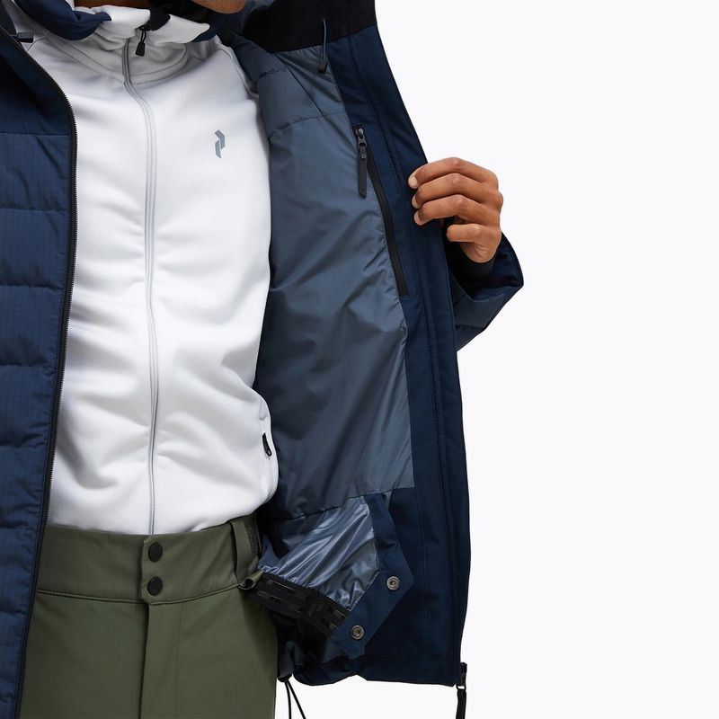 Мъжко скиорско яке Peak Performance Shred Down blue shadow 6