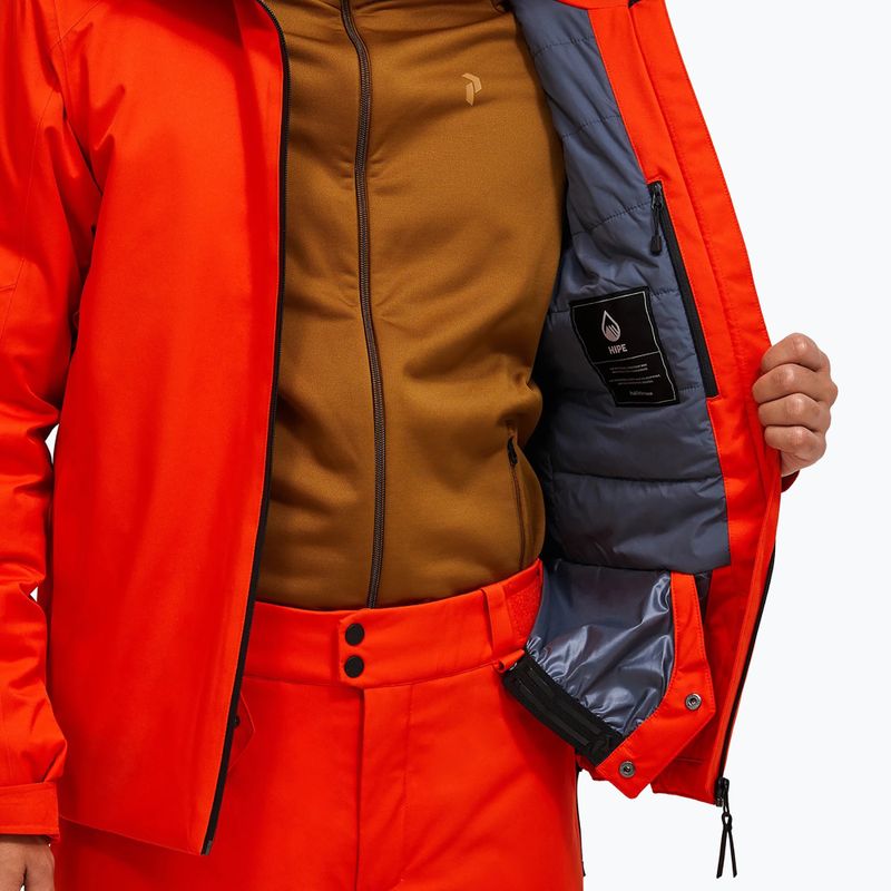 Мъжко скиорско яке Peak Performance Maroon Insulated solar burst 7