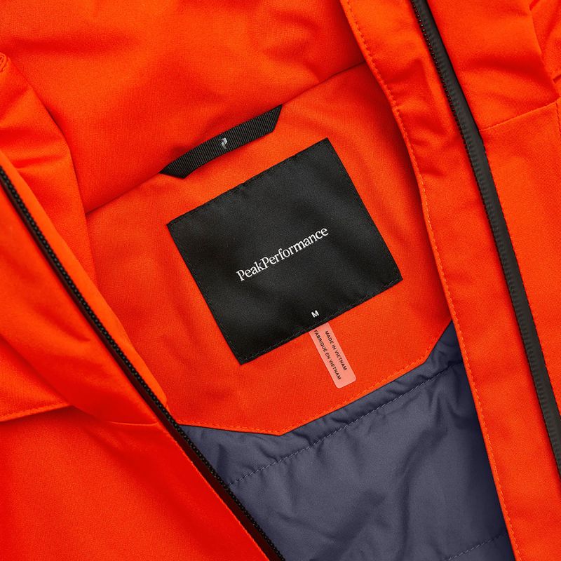 Мъжко скиорско яке Peak Performance Maroon Insulated solar burst 11