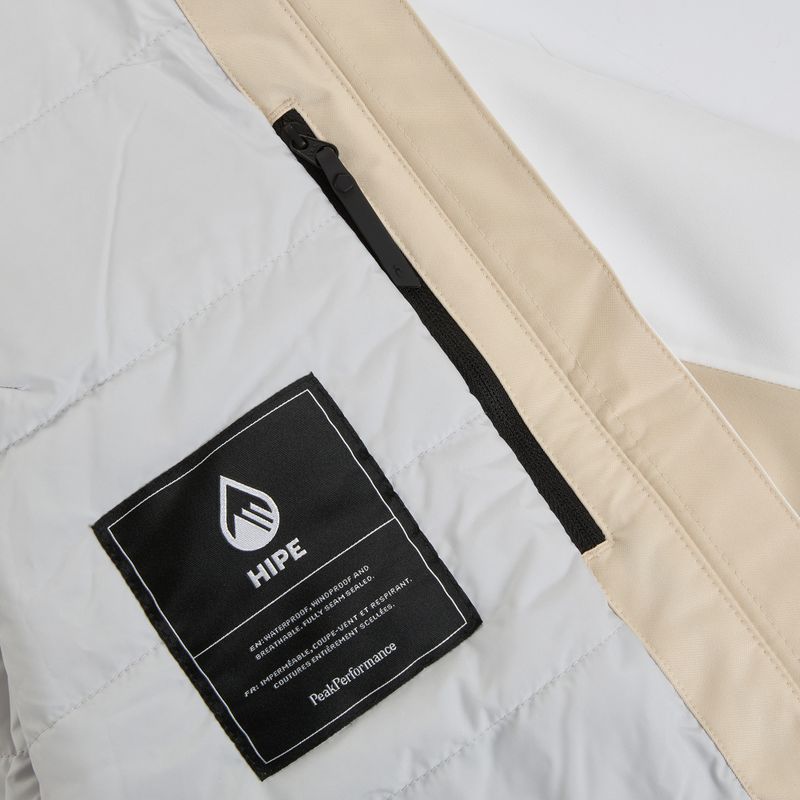 Дамско ски яке Perak Performance Rider Tech Insulated пясъчен мъгла/бяло 5
