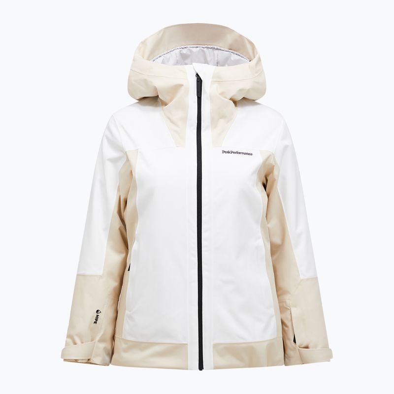 Дамско скиорско яке Perak Performance Rider Tech Insulated sand fog/off white 6